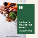 Guide to gut-healthy foods: fruits, vegetables, whole grains, legumes, fermented foods