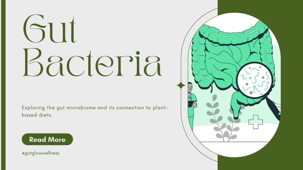 Microscopic image of diverse gut bacteria.